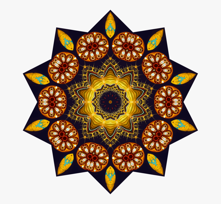 Transparent Mandala Clipart - Mandala, Transparent Clipart