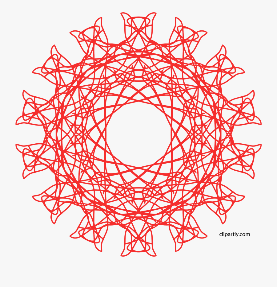 Mandala Clipart Png - Circle, Transparent Clipart