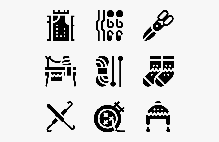 Knitting - Rally Icons Png, Transparent Clipart