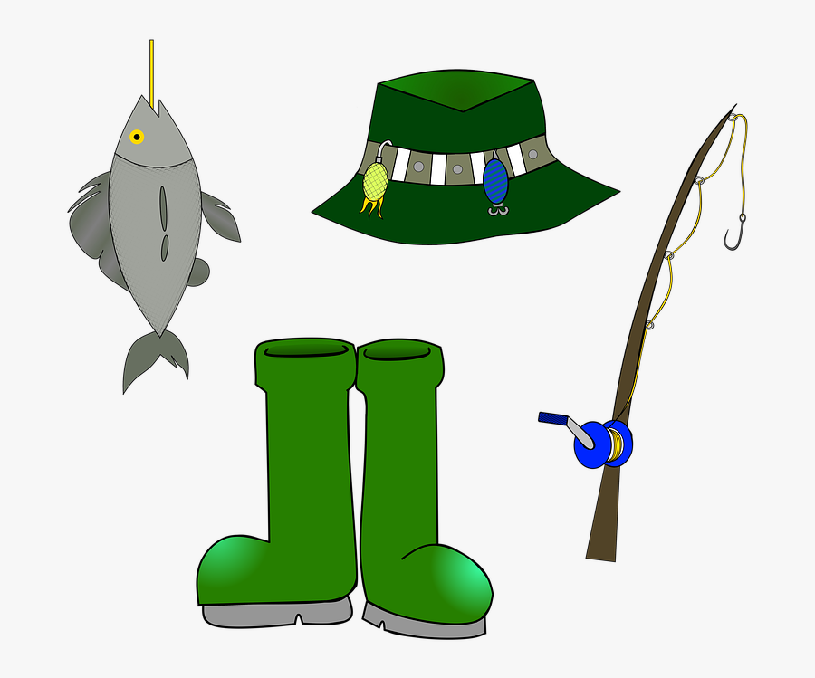 Transparent Free Fishing Rod Clipart, Transparent Clipart
