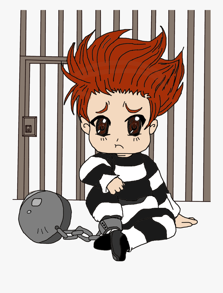 Art Pjacks Chibi Boy - Prison Chibi, Transparent Clipart