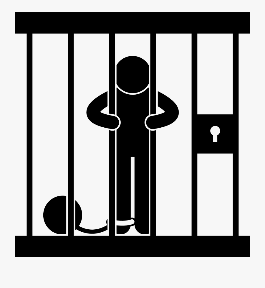 Prison Clipart Bail - Imprison Icon, Transparent Clipart