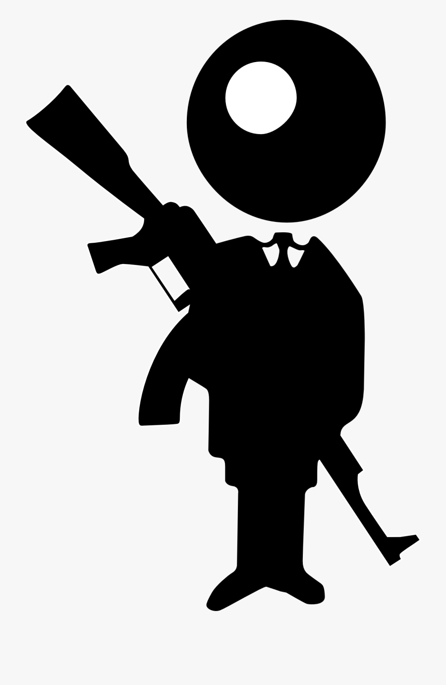 Grimes - Silahlı Adam Png, Transparent Clipart