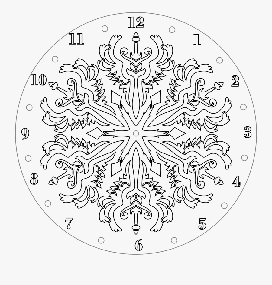 Snowflake Schema Symbol Computer Icons - Copo De Nieve Tribal, Transparent Clipart