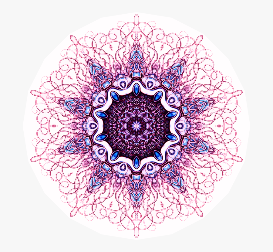 Visual Arts,symmetry,purple - Circle, Transparent Clipart