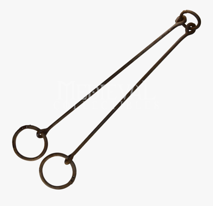 Iron Shackle And Bar Leg Cuffs - Legcuffs, Transparent Clipart