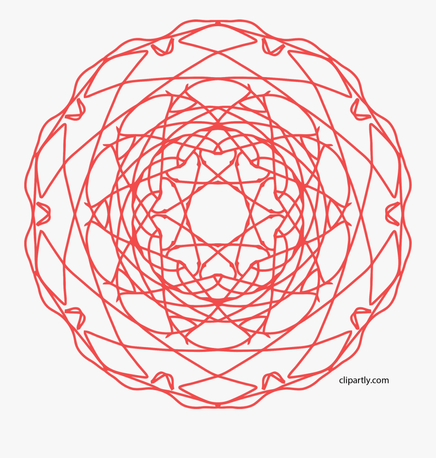 Mandala Clipart Png - Circle, Transparent Clipart