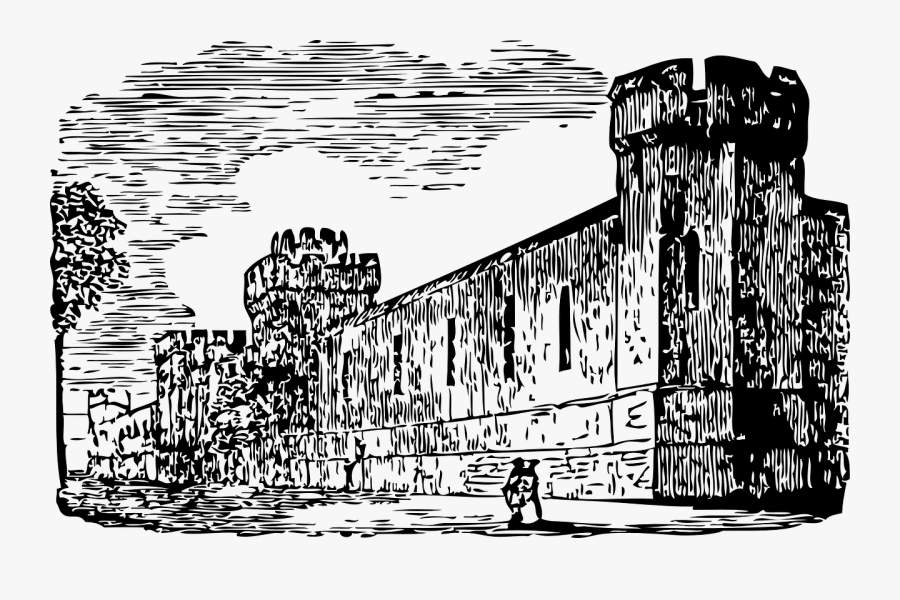 Visual Arts,art,monochrome Photography - Eastern State Penitentiary Clipart, Transparent Clipart