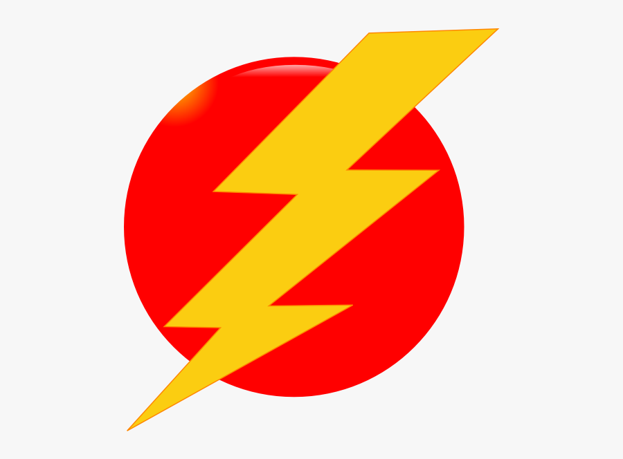 Thunderbolt - Clipart - Yellow And Blue Lighting Bolt, Transparent Clipart