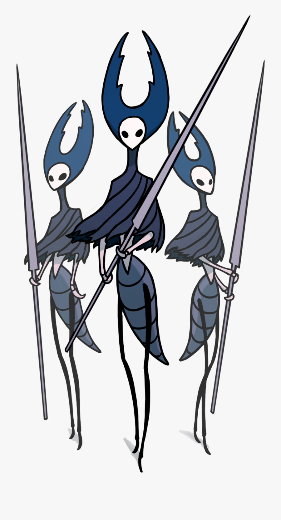 B Mantis Lords - Hollow Knight Mantis Lords, Transparent Clipart