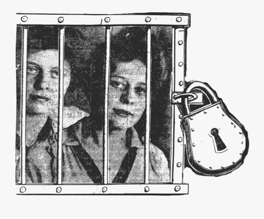 Monochrome - Niñas En La Carcel, Transparent Clipart