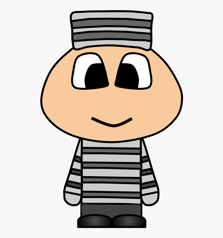 Transparent Glowing Eye Png - Big Nose Cartoon Person, Transparent Clipart