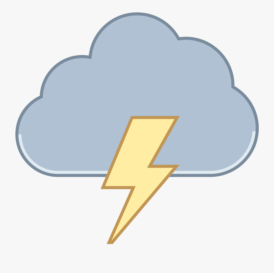 Thunder Clipart Orage - Orage Icon, Transparent Clipart
