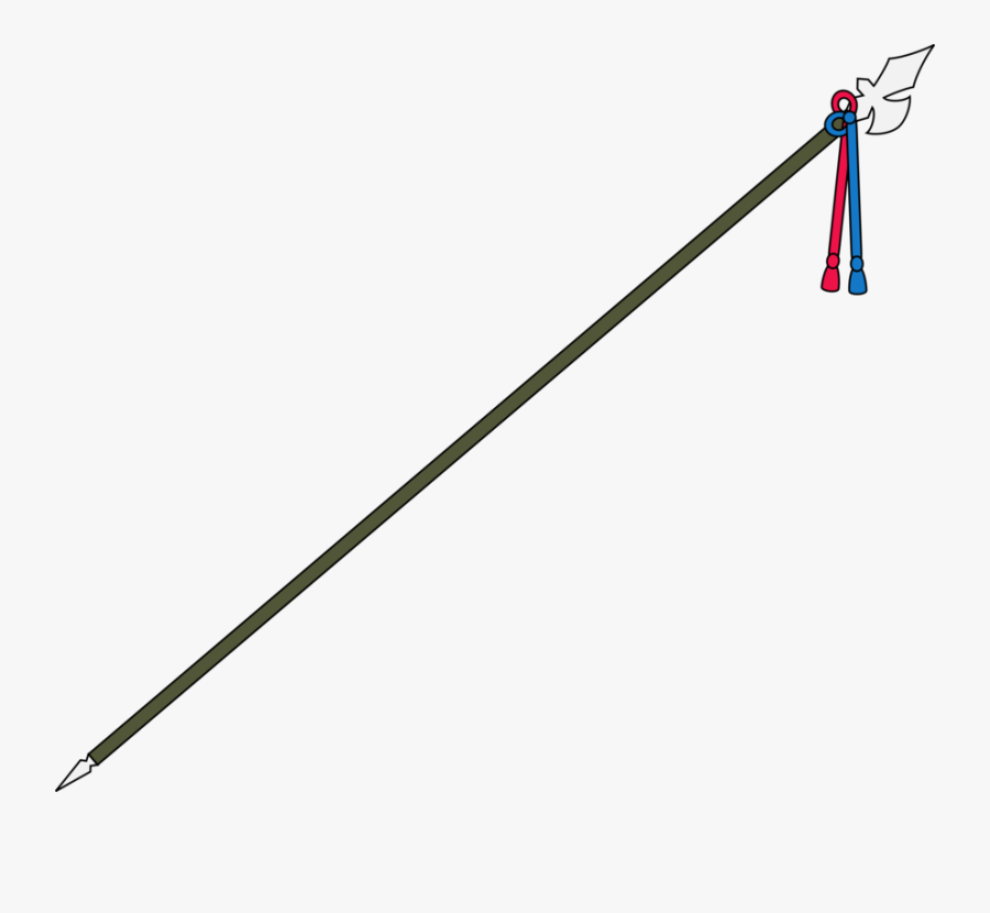 Triangle,line,angle - English Spear, Transparent Clipart