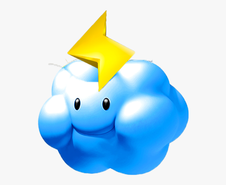 Mario Kart Thunder Cloud Clipart , Png Download - Mario Kart 8 Thundercloud, Transparent Clipart