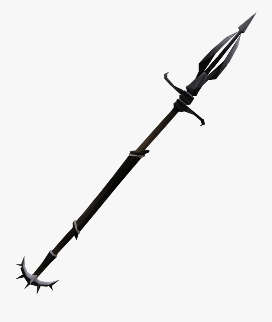 Lucky Zamorakian Spear The Runescape Wiki Envy Logo - Cold Weapon, Transparent Clipart