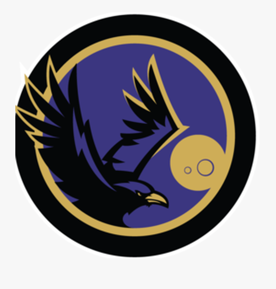 Commissioner Goodell To Visit Ravens Training Camp - Custom Baltimore Ravens Logo Stencil, Transparent Clipart
