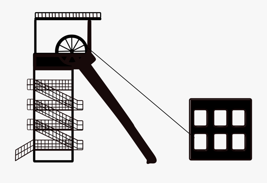 Angle,area,brand - Mine Shaft Clipart, Transparent Clipart