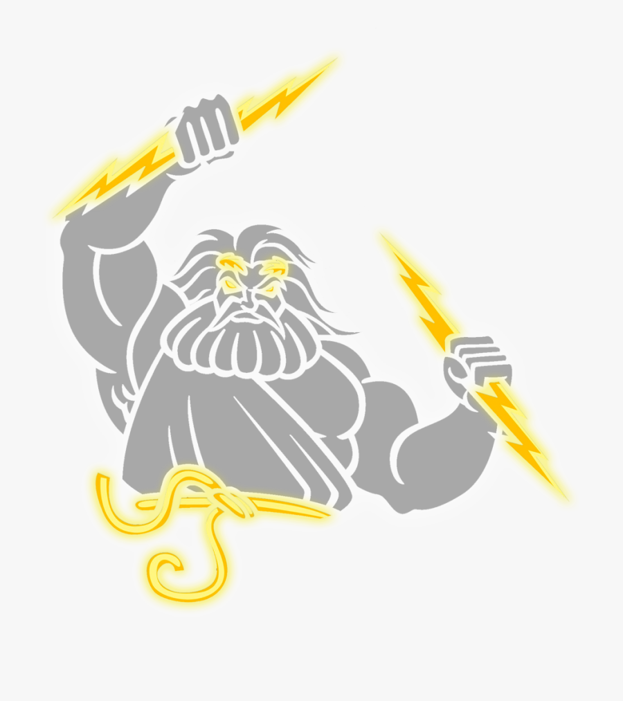 Zeus Clipart Titan - Illustration, Transparent Clipart