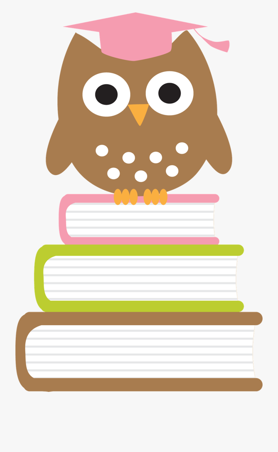 Owl - Buho Graduacion Rosa, Transparent Clipart