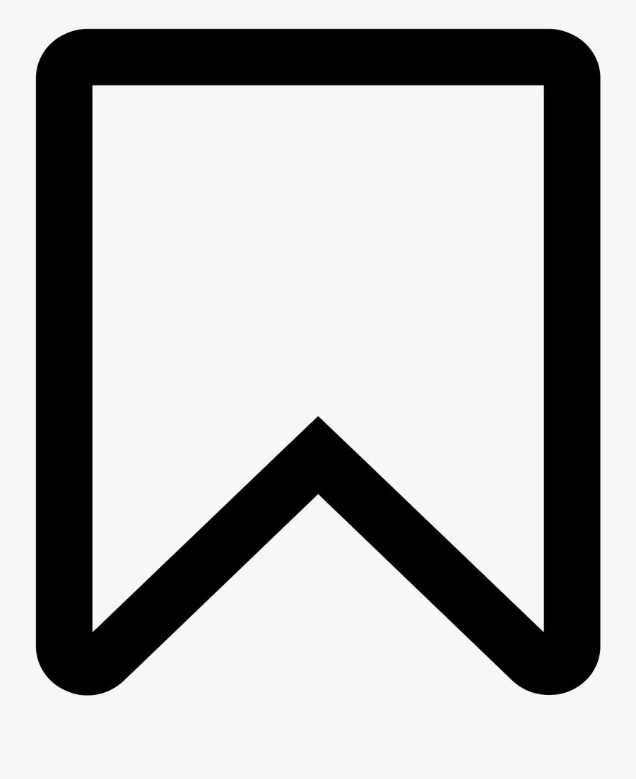 File Empty Font Awesome Clipart , Png Download - Instagram Bookmark Icon, Transparent Clipart