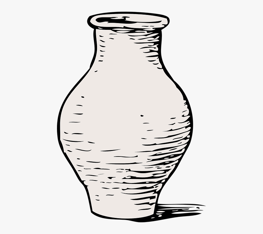 Transparent Vase Clipart - Clip Art Of Vase, Transparent Clipart