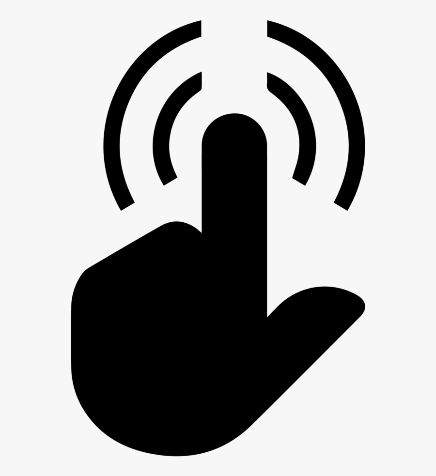 In My Profession All Sorts Of Odd Knowledge Comes Useful - Touch Screen Finger Icon, Transparent Clipart