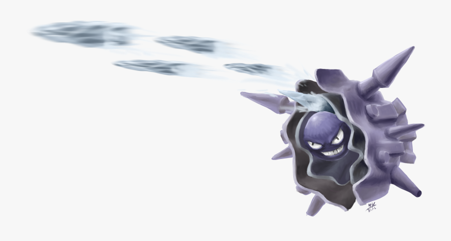 Cloyster Used Icicle Spear By Yggdrassal - Pokemon Icicle Spear, Transparent Clipart