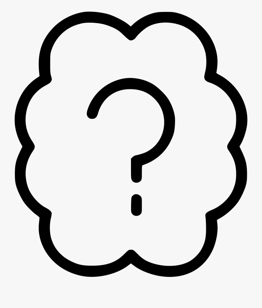 Help Think Smart Doubt Brain Question Knowledge Comments - Wondering Brain, Transparent Clipart