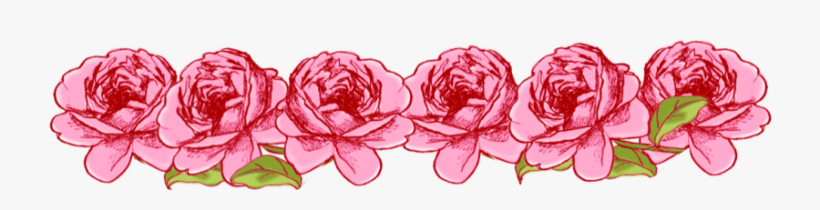 Thumb Image - Vintage Flower Design Border Png, Transparent Clipart