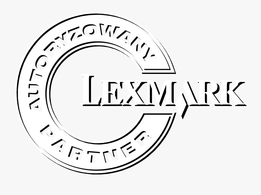 Lexmark Logo Black And White Dime Clip Art- - Dime Clip Art, Transparent Clipart