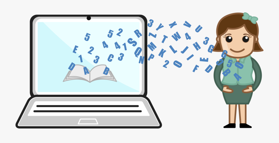 Girl Holding Mail Clipart, Transparent Clipart