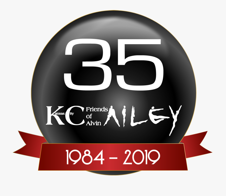 Kcfaa 35th Anniversary Logo - Alvin Ailey, Transparent Clipart