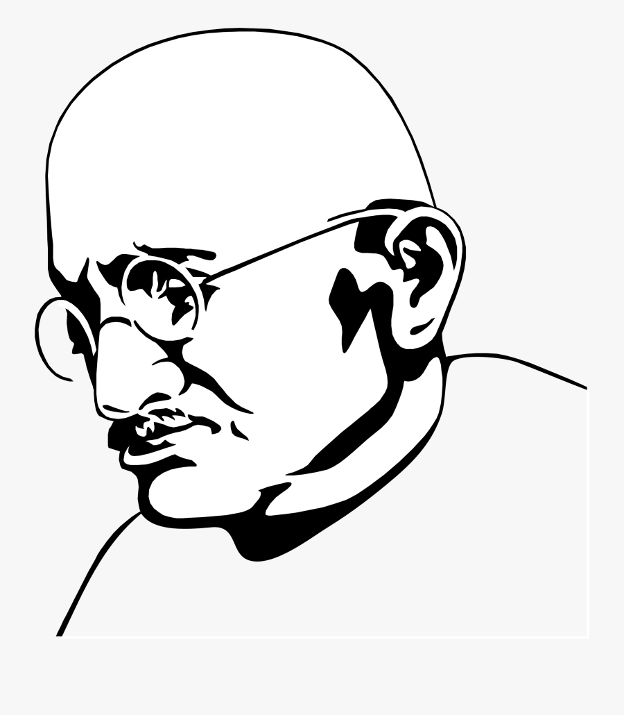 Clipart Mahatma Gandhi - Gandhi Jir Clip Art, Transparent Clipart