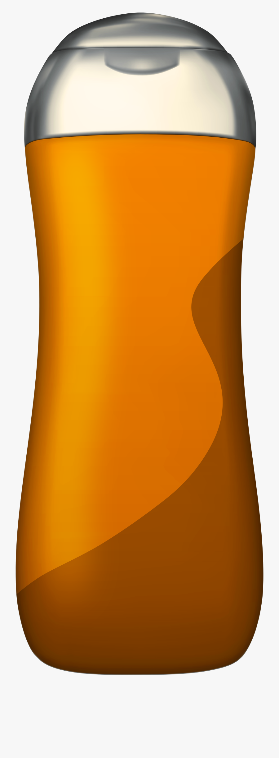 Shampoo Orange Png Clip Art, Transparent Clipart