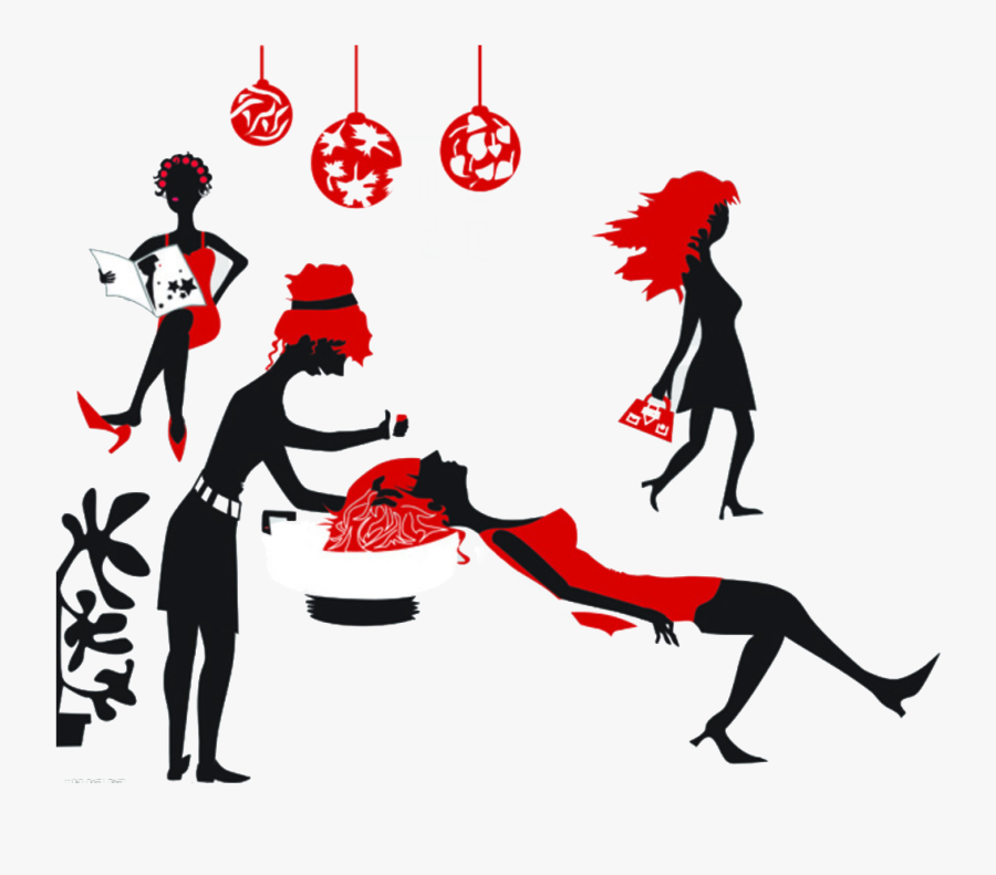 Parlour Hairdresser Clip Art Barber Shampoo - Imagenes En El Salon De Belleza, Transparent Clipart