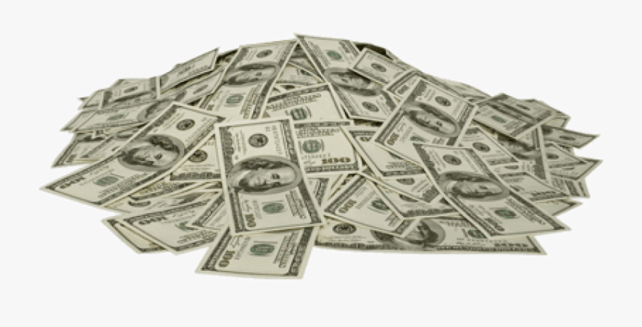 Pile Of Money .png, Transparent Clipart