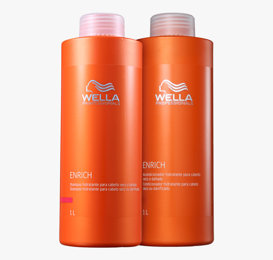 Clip Art Shampoo De Laranja - Wella, Transparent Clipart