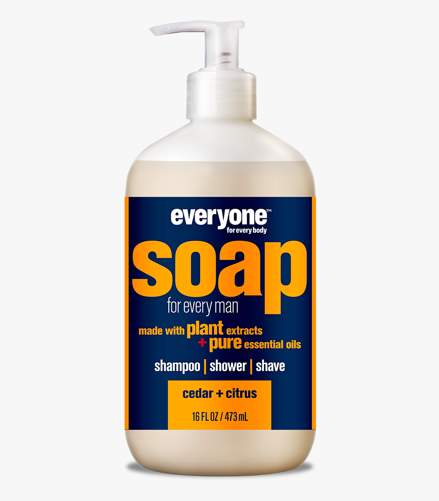Wash Body With Soap Clipart - Bottle, Transparent Clipart
