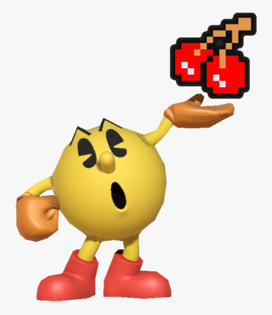 Pacman Cherry Png - Pac Man Cherry, Transparent Clipart