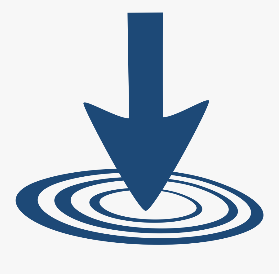 Clip Art Arrow Target - Blue Target Clipart, Transparent Clipart