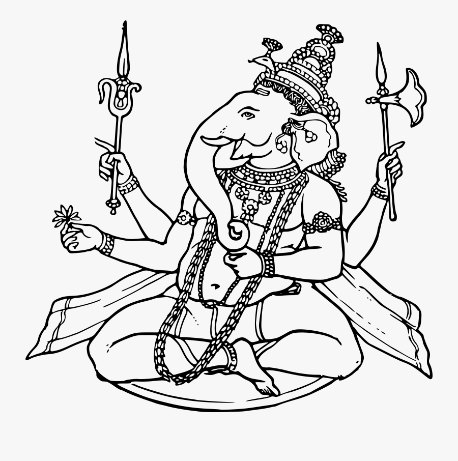 Ganesh Clip Arts - Page Maker Clip Art, Transparent Clipart