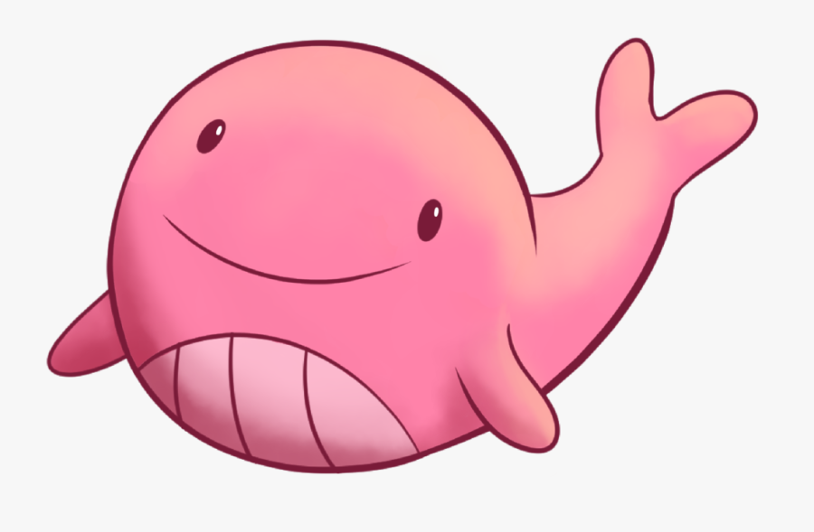 Arrowhead Clipart Leafshaped - Cartoon Pink Whale Png, Transparent Clipart