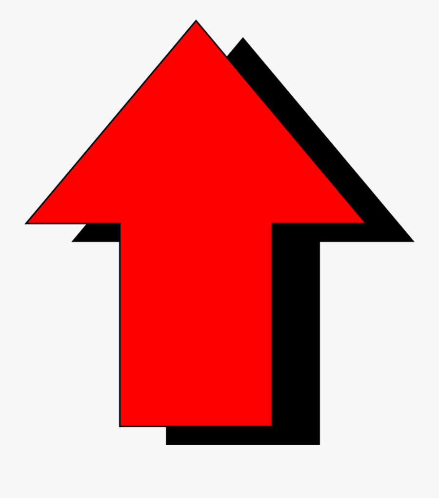 Arrow Clipart Free] Red Arrow - Red Arrow Up Png, Transparent Clipart