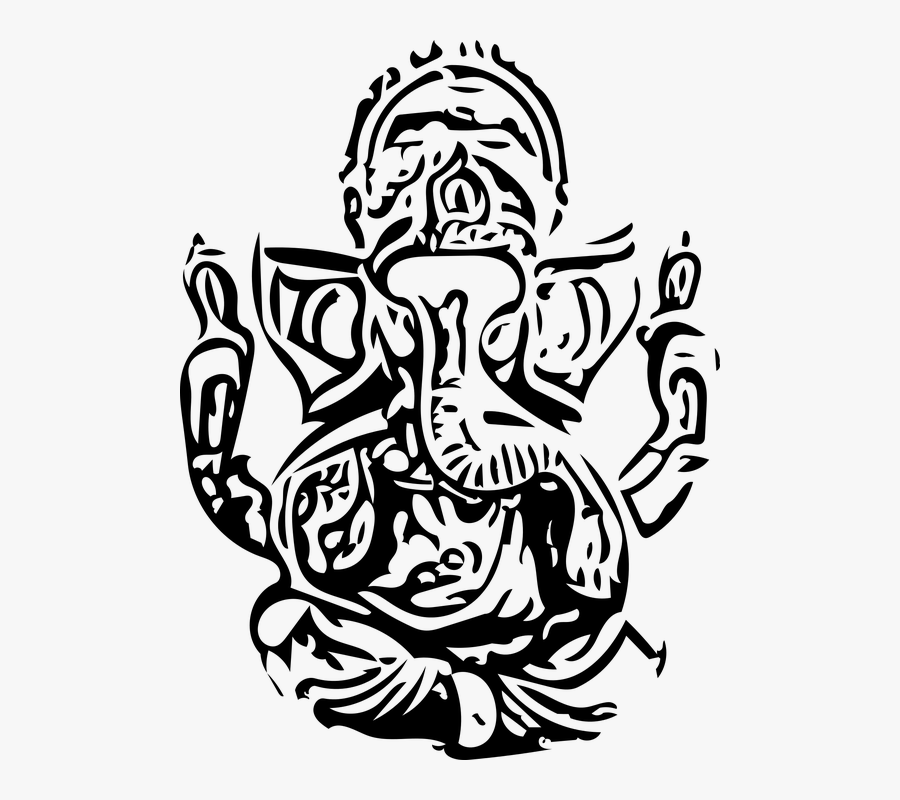 Ganesh, Ganesha, Ganesh Vector, Ganesha Vector, God - Happy Ganesh Chaturthi 2019, Transparent Clipart