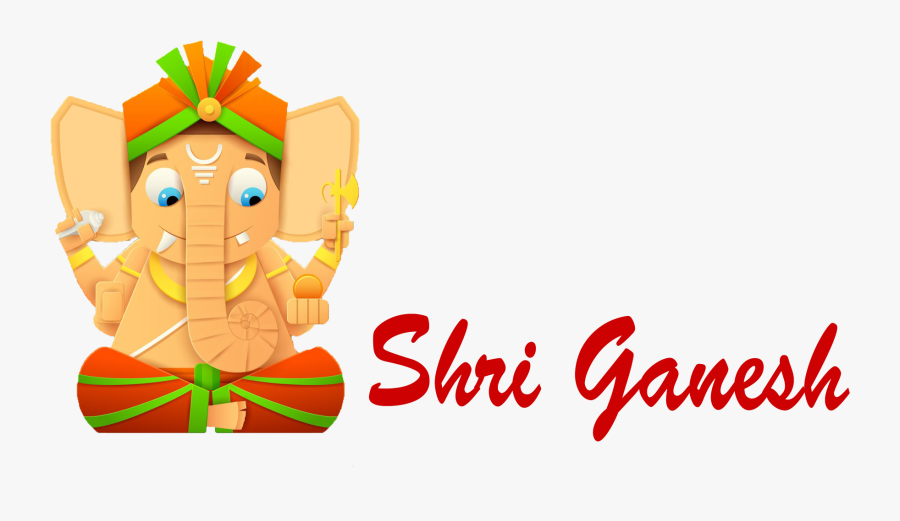 Cartoon,clip Character - Happy Ganesh Chaturthi 2018, Transparent Clipart