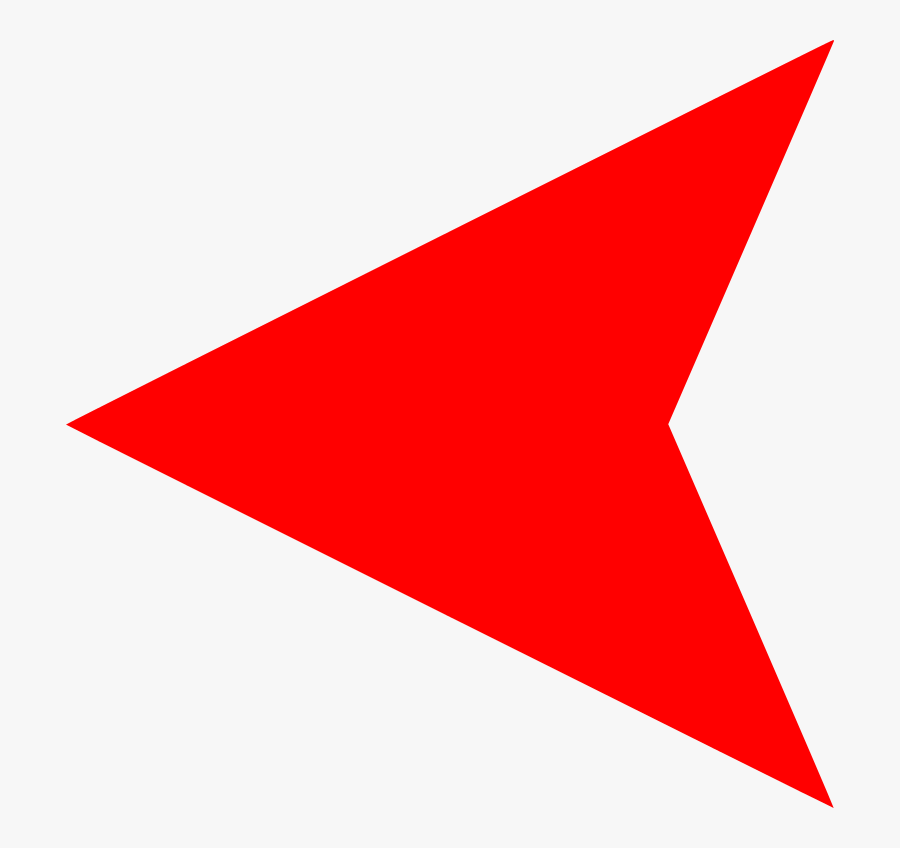 Left Red Arrow Png, Transparent Clipart