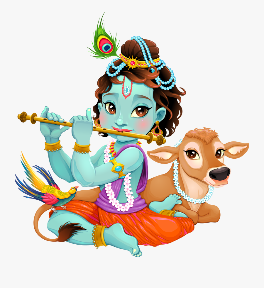 28 Collection Of Lord Krishna Clipart - Lord Krishna Clipart, Transparent Clipart