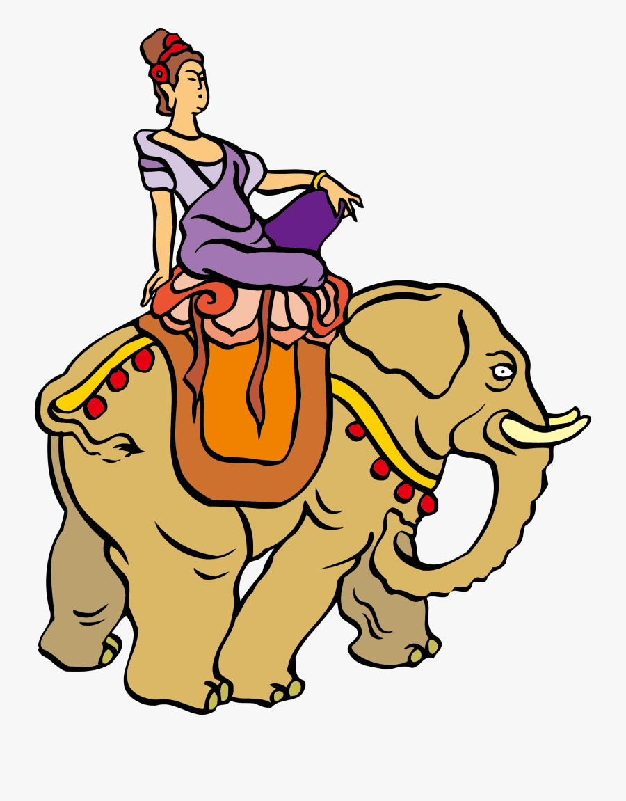 Indian Elephant Ganesha Clip Art - Cartoon, Transparent Clipart