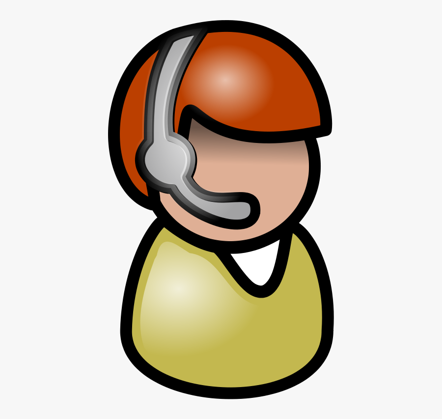 People Juliane Krug 02c - Call Center Representative Clipart, Transparent Clipart